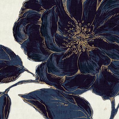 Indigo Garden II - Wall Art Print, 12x12