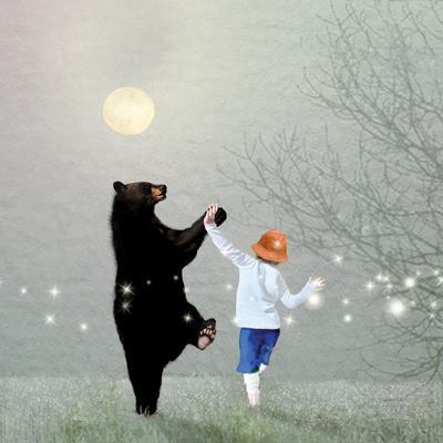 Moonlight Dance - Wall Art Print, 16x16