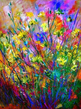 Wild Flowers - Wall Art Print, 12x16