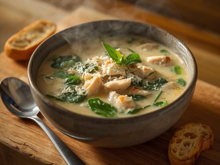Chicken Florentine Soup