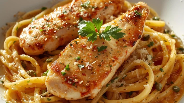 chicken piccata pasta