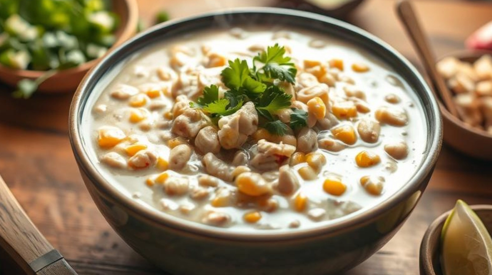 Crockpot White chicken chili