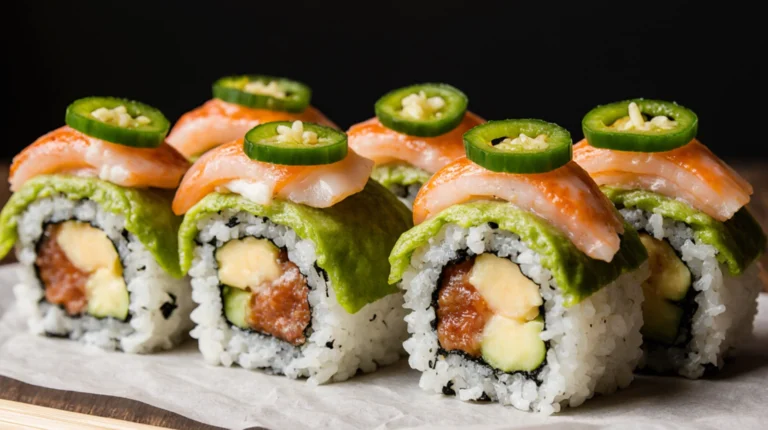 Mexican roll sushi