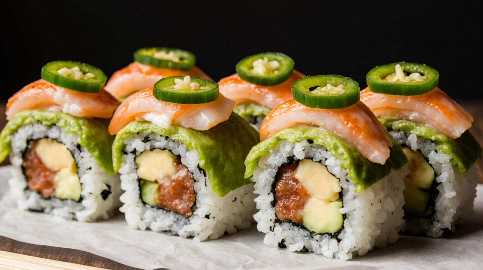 Mexican roll sushi