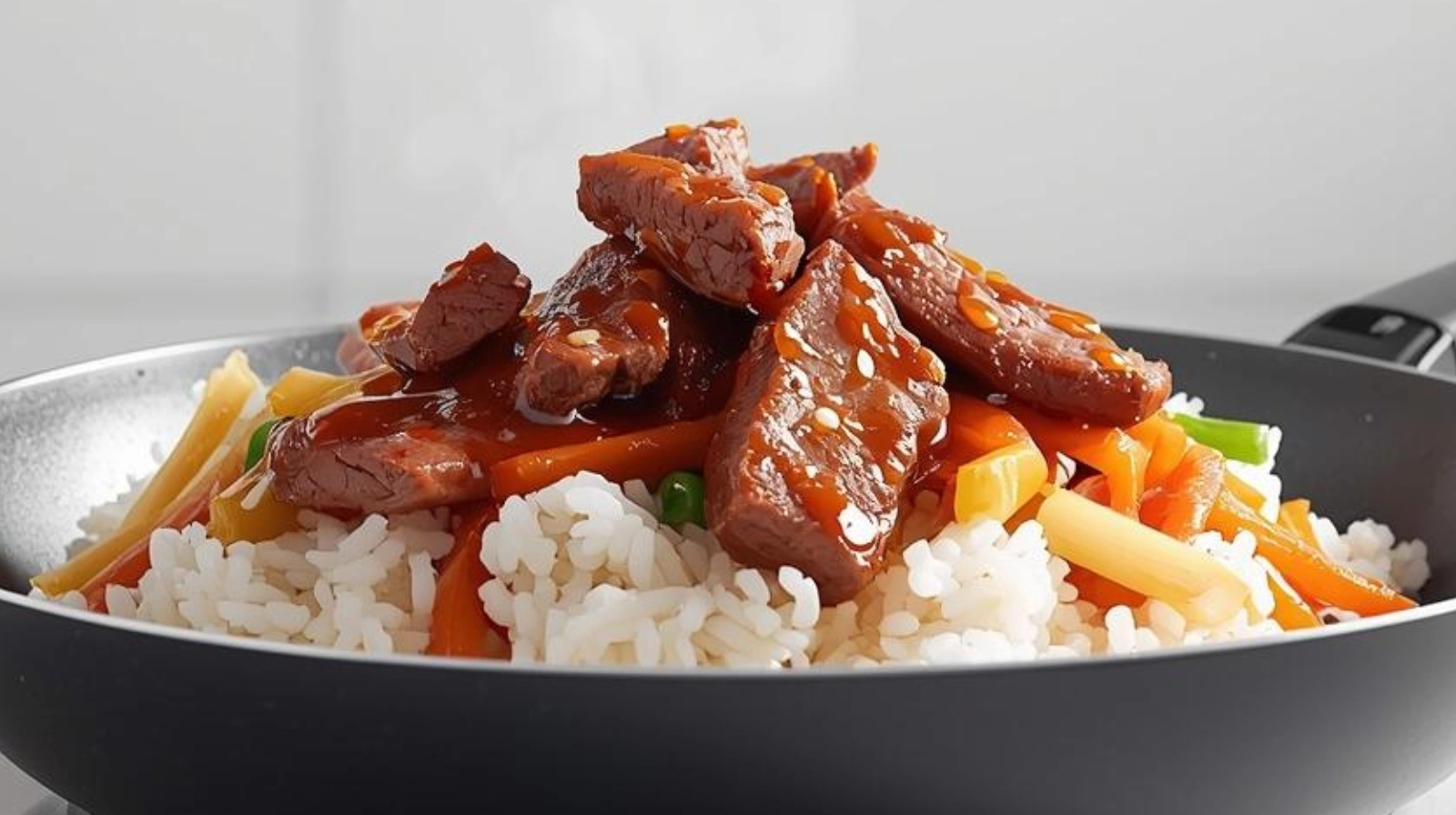 Teriyaki Beef and Rice