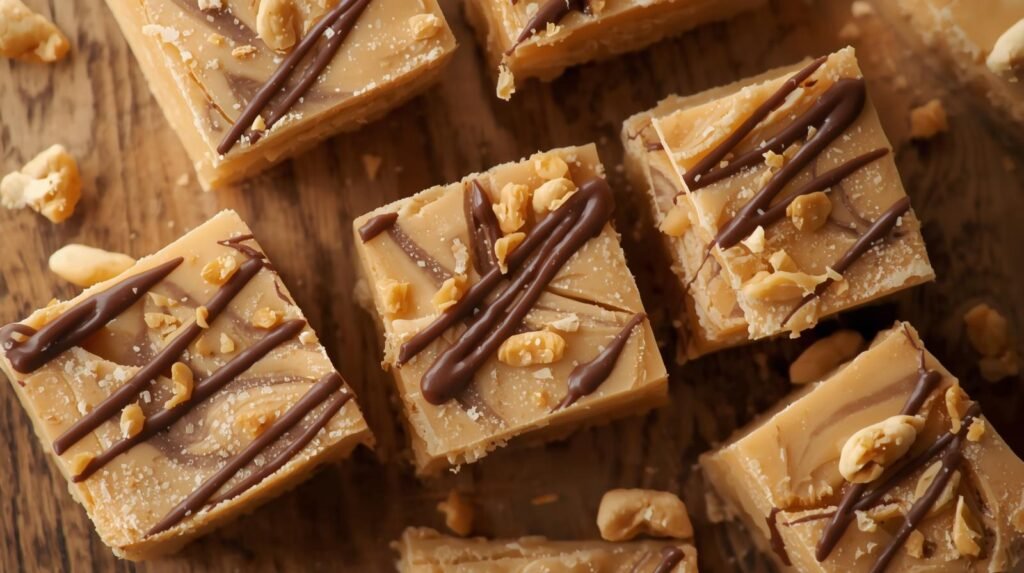 No Bake Peanut Butter Fudge