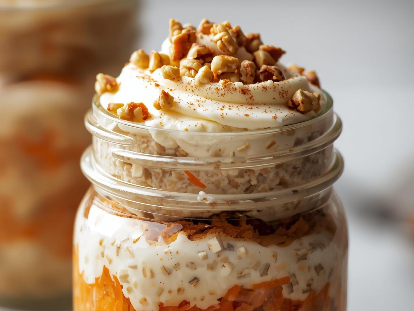Carrot Cake Overnight Oats