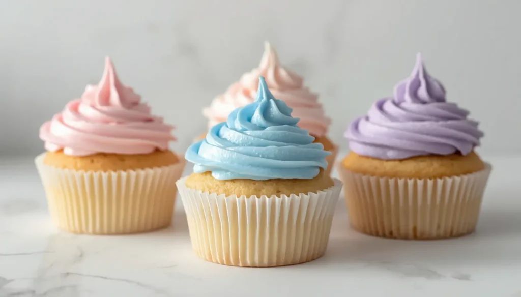 Pastel Cupcakes