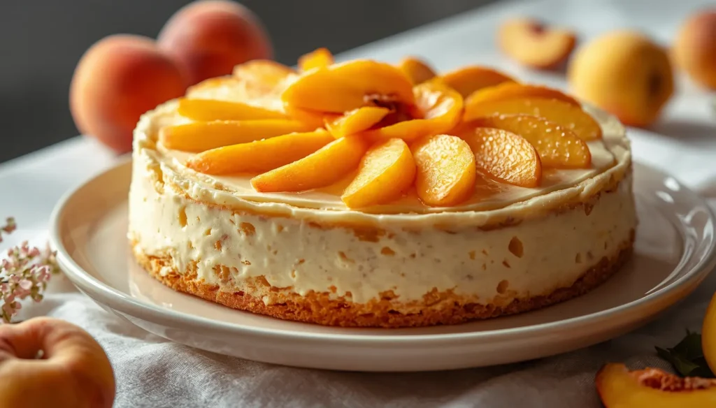 Peach Yogurt Cake