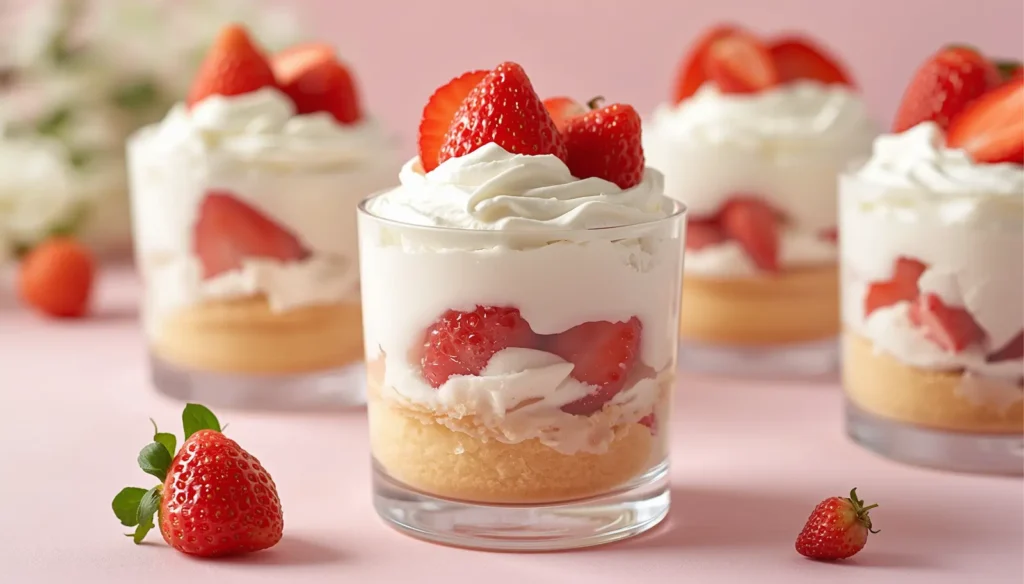 Strawberry Shortcake Cups