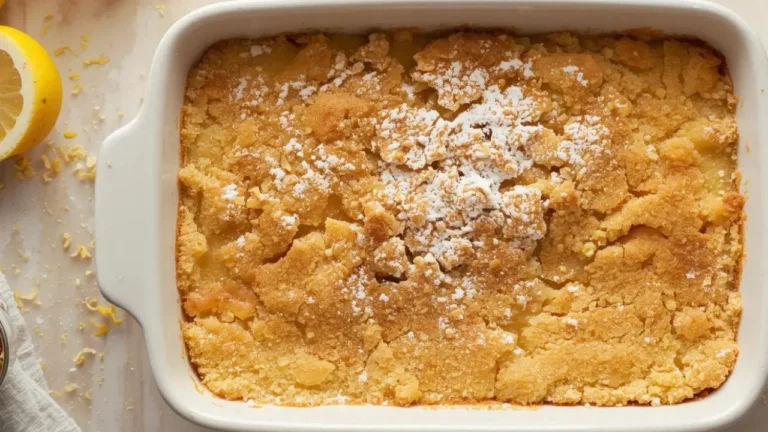 lemon crumble desserts
